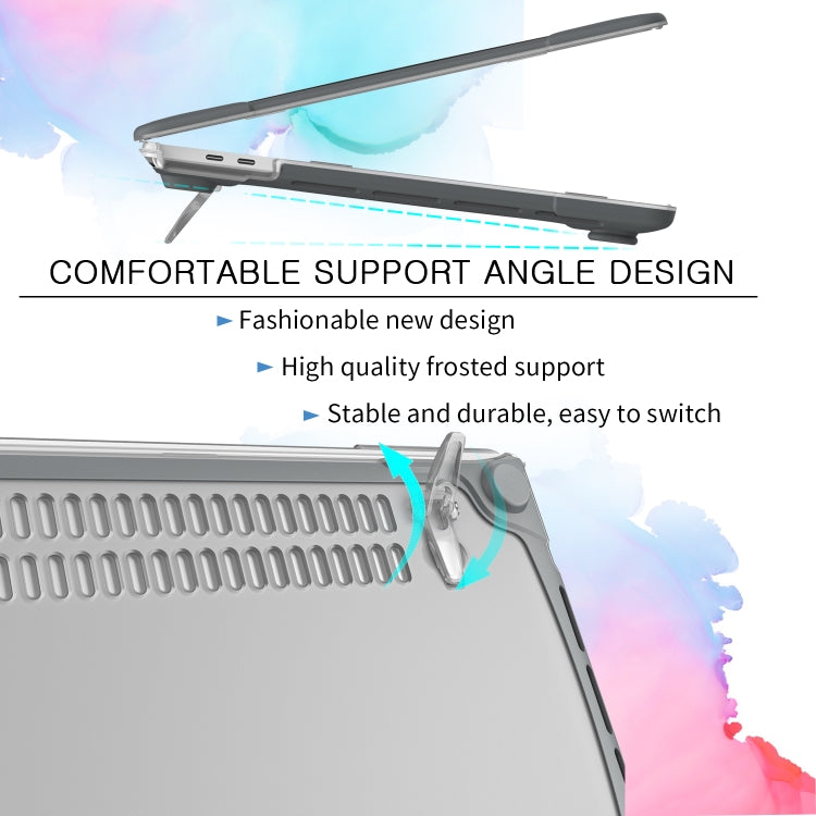 Pour MacBook Pro 16 pouces A2141 (2019) PC + TPU Coque de protection bicolore pour ordinateur portable