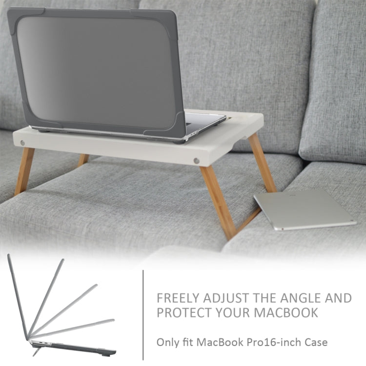 Pour MacBook Pro 16 pouces A2141 (2019) PC + TPU Coque de protection bicolore pour ordinateur portable