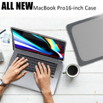 Pour MacBook Pro 16 pouces A2141 (2019) PC + TPU Coque de protection bicolore pour ordinateur portable