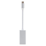 Convertisseur HD USB-C / Type-C 3.1 mâle vers Mini DP femelle, longueur : 12 cm, argent, or