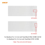 Protection de clavier en TPU ENKAY pour MacBook Pro 13,3 pouces A1706 / A1989 / A2159 et Pro 15,4 pouces A1707 / A1990 (avec Touch Bar), version américaine