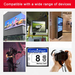 Carte Compact Flash 8 Go, 8 Go