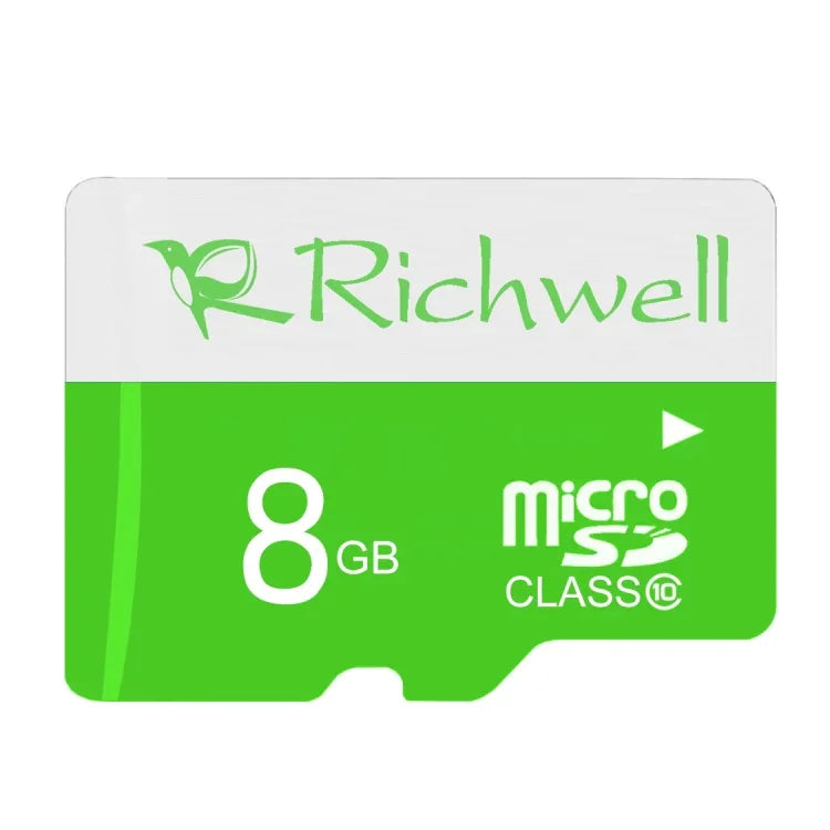 Carte mémoire microSD (TF) Richwell 8 Go haute vitesse classe 10, 8 Go