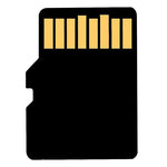 Carte mémoire TF (Micro SD) noire haute vitesse classe 10 de 4 Go, 4 Go