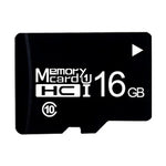 Carte mémoire TF (Micro SD) noire haute vitesse classe 10 de 16 Go, 16 Go