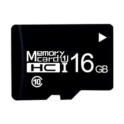 Carte mémoire TF (Micro SD) noire haute vitesse classe 10 de 16 Go, 16 Go