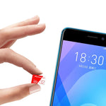 Carte mémoire MICRODATA 16 Go haute vitesse U1 rouge et blanche TF (micro SD), 16 Go