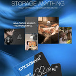Carte mémoire microSD (TF) STICKDRIVE 128 Go haute vitesse U3 bleue et noire, 128 Go