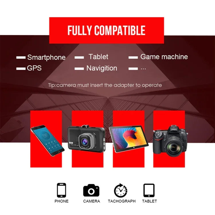 Carte mémoire MICRODATA 16 Go U1 rouge et noire TF (Micro SD), 16 Go