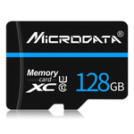 Carte mémoire MICRODATA 128 Go U3 Blue Line et Black TF (Micro SD), 128 Go