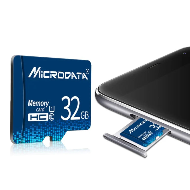 Carte mémoire MICRODATA 16 Go U1 bleue TF (Micro SD), 16 Go