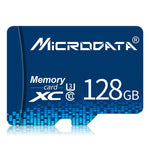 Carte mémoire MICRODATA 128 Go U3 bleue TF (Micro SD), 128 Go