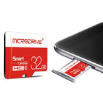 Carte mémoire MicroSD (TF) Microdrive 64 Go Classe 10 Haute Vitesse, 64 Go
