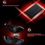 Compatible PC / Mac pour diffusion en direct, spectacle, KTV, etc., Port USB K1/Bleu, Port USB K1/Rouge, Port USB K1/Blanc