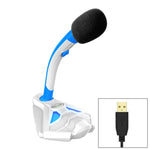 Compatible PC / Mac pour diffusion en direct, spectacle, KTV, etc., Port USB K1/Bleu, Port USB K1/Rouge, Port USB K1/Blanc
