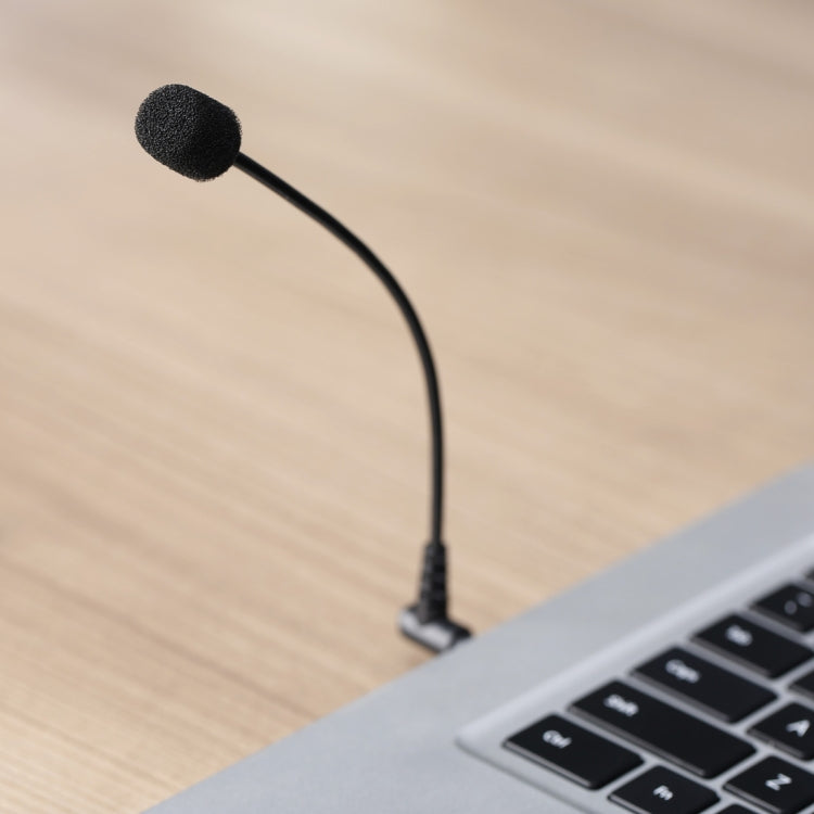 Microphone condensateur omnidirectionnel BOYA BY-UM4 avec prise 3,5 mm pour spectacle en direct, mini micro flexible pour iPhone, Galaxy, Huawei, LG et autres smartphones