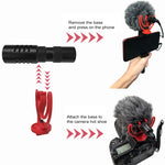 Microphone portable à réduction de bruit à port 3,5 mm YICHUANG YC-VM100