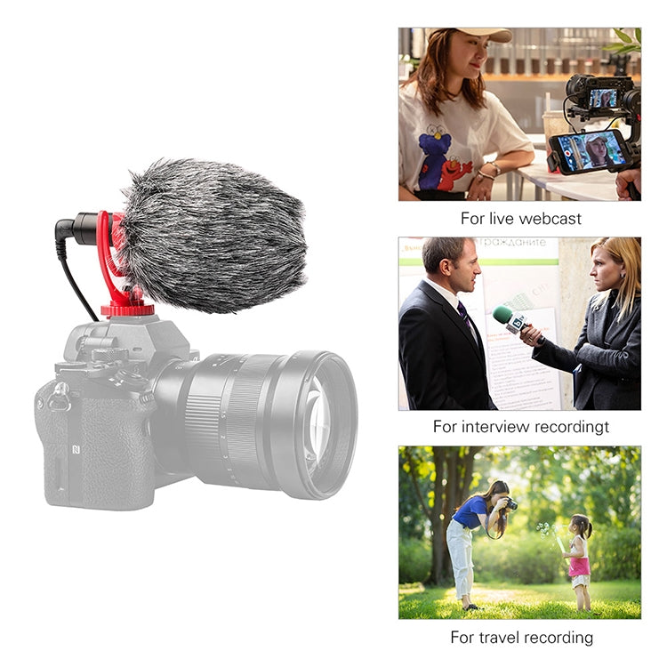 Microphone portable à réduction de bruit à port 3,5 mm YICHUANG YC-VM100