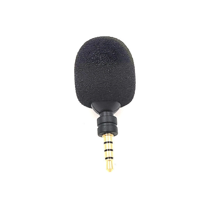 Microphone mini pliable pour téléphone mobile, tablette, ordinateur portable MK-5, fiche plaquée or 3,5 mm à 4 niveaux