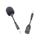 Microphone droit mono pour guide-interprète Bluetooth sans fil ZJ002MR-01, fiche 3,5 mm, mono
