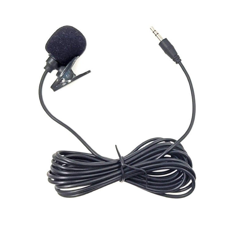 ZJ002MR Stéréo prise droite 3,5 mm Microphone filaire lavalier pour interprète sans fil, guide touristique, pare-soleil de voiture, longueur : 3 m, Stéréo 3,5 mm