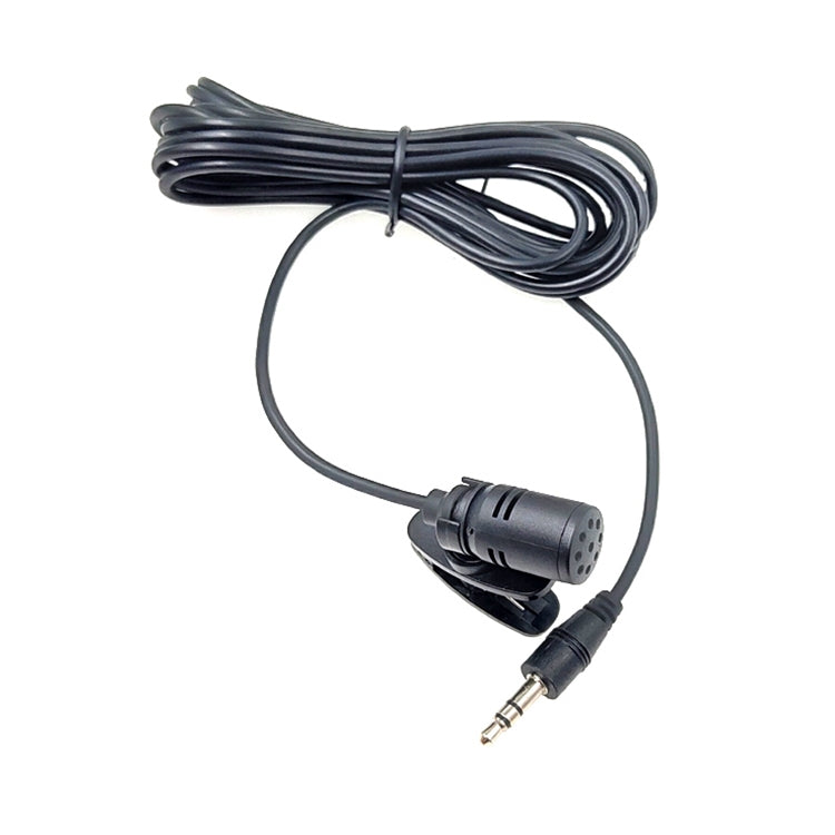 ZJ002MR Stéréo prise droite 3,5 mm Microphone filaire lavalier pour interprète sans fil, guide touristique, pare-soleil de voiture, longueur : 3 m, Stéréo 3,5 mm
