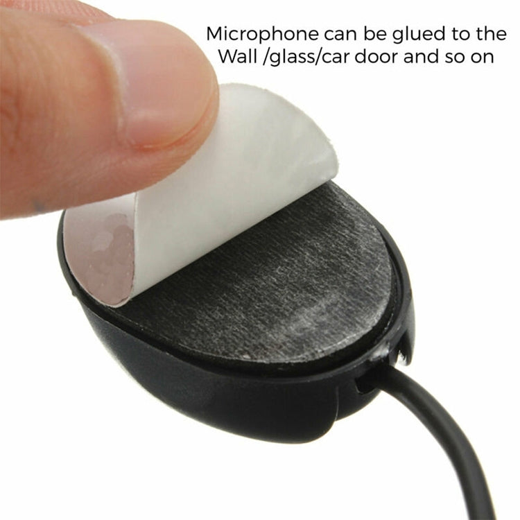 ZJ010MR Mono prise coudée 3,5 mm Microphone Bluetooth externe pour haut-parleur GPS de navigation voiture, longueur : 3 m, 3,5 mm