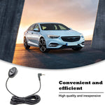 ZJ010MR Mono prise coudée 3,5 mm Microphone Bluetooth externe pour haut-parleur GPS de navigation voiture, longueur : 3 m, 3,5 mm