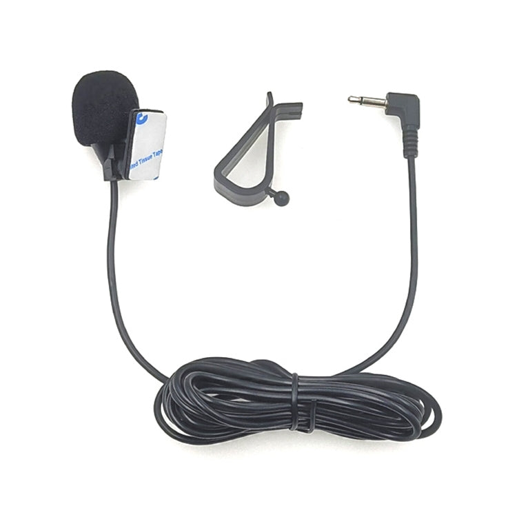 ZJ015MR Mono prise coudée 2,5 mm Microphone externe pour DVD de navigation voiture, longueur : 3 m, Mono 2,5 mm prise coudée