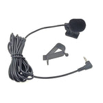 ZJ015MR Mono prise coudée 2,5 mm Microphone externe pour DVD de navigation voiture, longueur : 3 m, Mono 2,5 mm prise coudée
