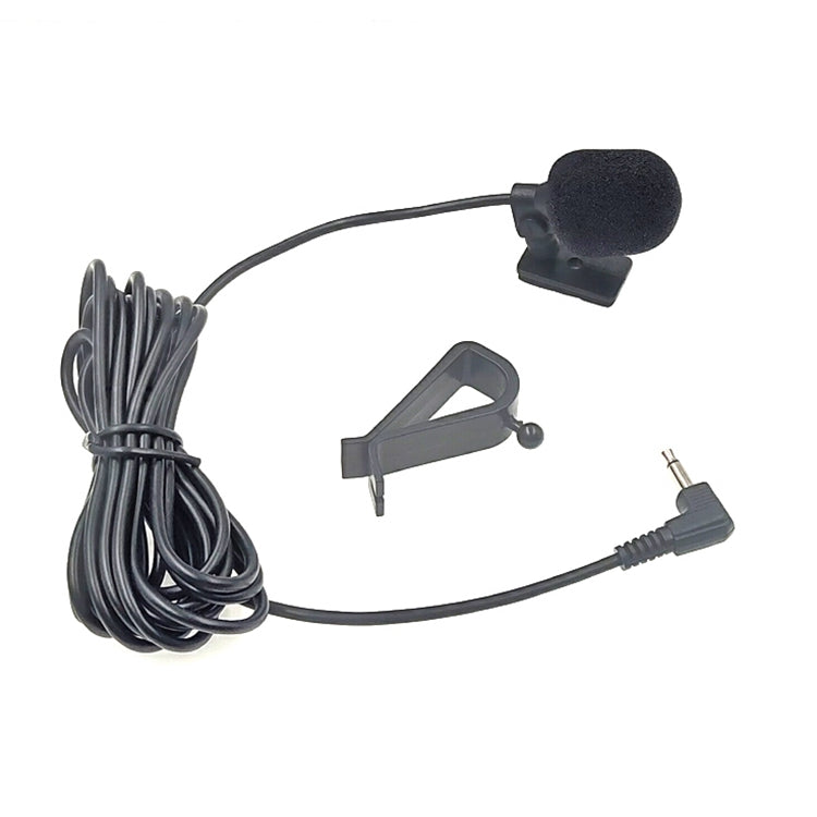 ZJ015MR Mono prise coudée 2,5 mm Microphone externe pour DVD de navigation voiture, longueur : 3 m, Mono 2,5 mm prise coudée