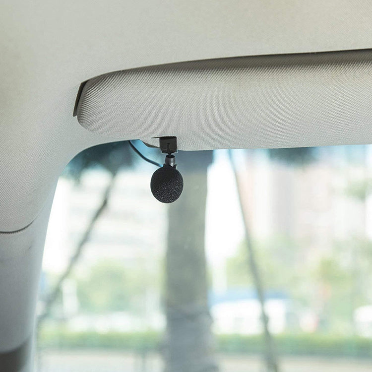 ZJ015MR Mono prise coudée 2,5 mm Microphone externe pour DVD de navigation voiture, longueur : 3 m, Mono 2,5 mm prise coudée