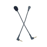 ZJ033MR-03 Casque de jeu avec prise coudée stéréo 3,5 mm de 17 cm, carte son, microphone en direct, prise coudée stéréo de 17 cm