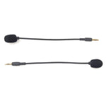 ZJ033MR-03 Casque de jeu avec prise droite stéréo 3,5 mm de 19 cm, carte son, microphone en direct, prise droite stéréo de 19 cm