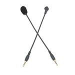ZJ033MR-03 Casque de jeu avec prise droite 4 niveaux 3,5 mm de 19 cm, carte son, microphone en direct, prise droite 4 niveaux de 19 cm