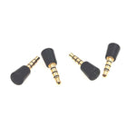 ZJ042MR Microphone mini droit 3,5 mm pour téléphone mobile, ordinateur portable, console de jeu
