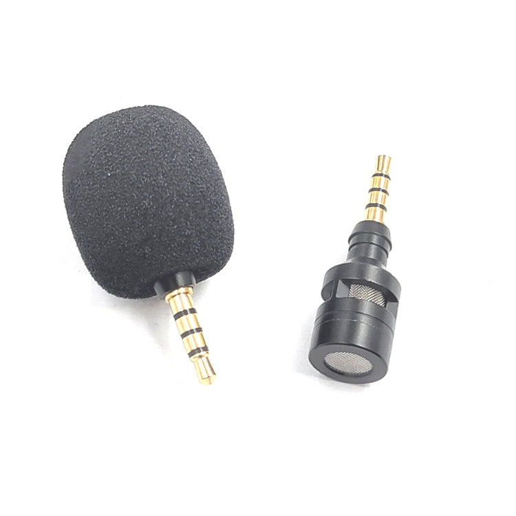 Microphone droit mini ZJ052MR-01 à 4 niveaux, prise 3,5 mm pour téléphone mobile, tablette, console de jeu, 4 niveaux