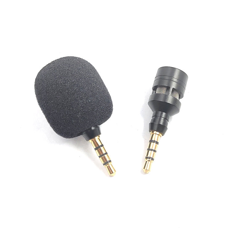 Microphone droit mini ZJ052MR-01 à 4 niveaux, prise 3,5 mm pour téléphone mobile, tablette, console de jeu, 4 niveaux