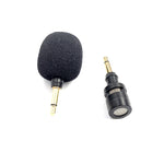 ZJ052MR-01 Microphone mini droit mono 3,5 mm pour téléphone mobile, tablette, console de jeu, mono