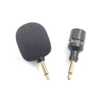 ZJ052MR-01 Microphone mini droit mono 3,5 mm pour téléphone mobile, tablette, console de jeu, mono