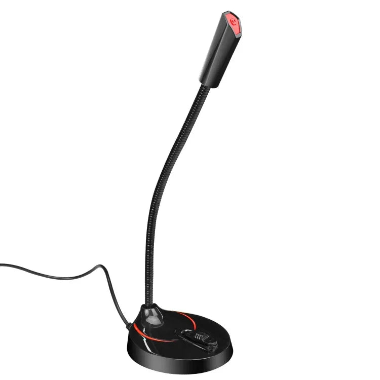 HXSJ F12 Microphone USB Ordinateur Flexible à 360 Degrés Sans Pilote, Longueur du Câble : 2,2m
