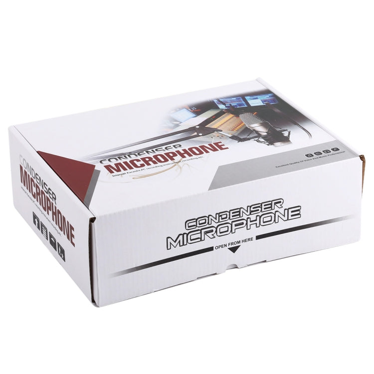 Microphone à condensateur professionnel USB BM-700