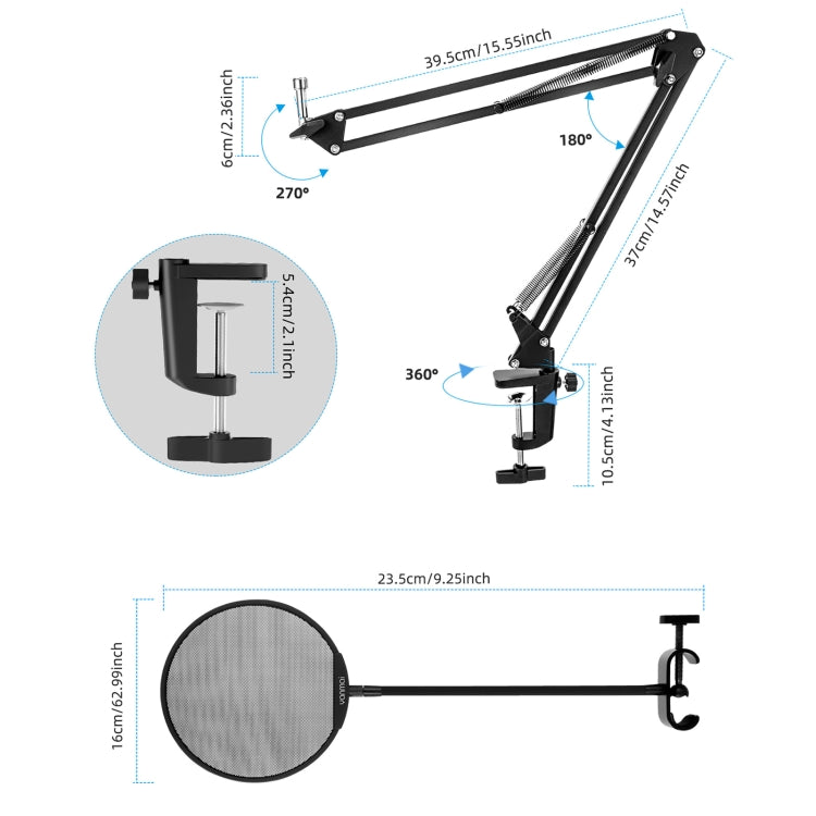 Kit microphone d'enregistrement USB Yanmai X3, X3