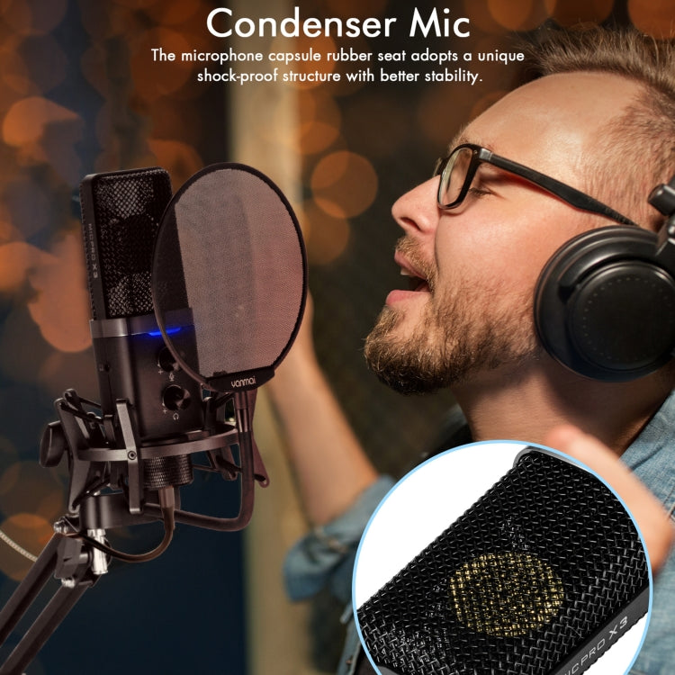 Kit microphone d'enregistrement USB Yanmai X3, X3