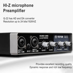 Carte son externe microphone USB TEYUN Q-22 pour ordinateur, Q-22