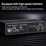 Carte son externe microphone USB TEYUN Q-22 pour ordinateur, Q-22