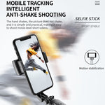 Stabilisateur Gimbal Q08 avec télécommande Bluetooth, trépied et perche à selfie, Q08 (noir), Q08 (blanc)