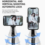 Stabilisateur Gimbal Q08 avec télécommande Bluetooth, trépied et perche à selfie, Q08 (noir), Q08 (blanc)