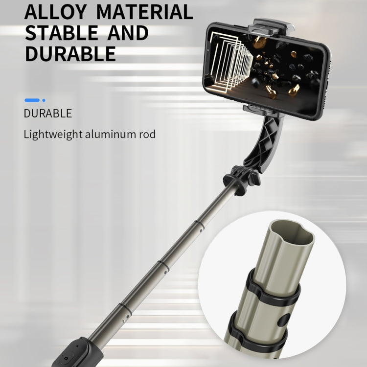 Stabilisateur Gimbal Q08 avec télécommande Bluetooth, trépied et perche à selfie, Q08 (noir), Q08 (blanc)