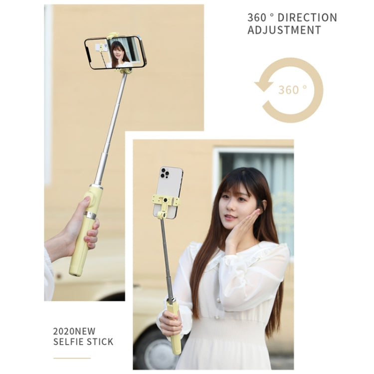 Trépied selfie avec télécommande Bluetooth et double éclairage d'appoint, Double éclairage d'appoint (Noir), Double éclairage d'appoint (Vert), Double éclairage d'appoint (Rouge), Double éclairage d'appoint (Jaune)